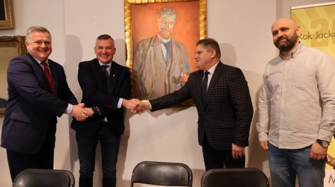 Przekazanie do zbiorów Muzeum obrazu Jacka Malczewskiego - Portret Wacława Koniuszki