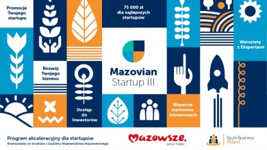 Rusza III edycja programu akceleracyjnego MAZOVIAN Startup.