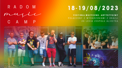 Muzyczno-artystyczny weekend w Radomiu połączony z 20 urodzinami zespołu Alicetae