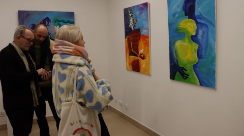 W Galerii ROGATKA odbył się wernisaż wystawy Małgorzaty Sobocińskiej-Kiss UCZUCIA